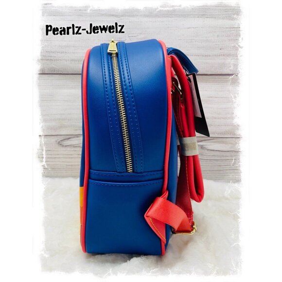 Loungefly Disney DuckTales Scrooge Diving into Gold Coins Backpack BoxLunch NWT main image 4